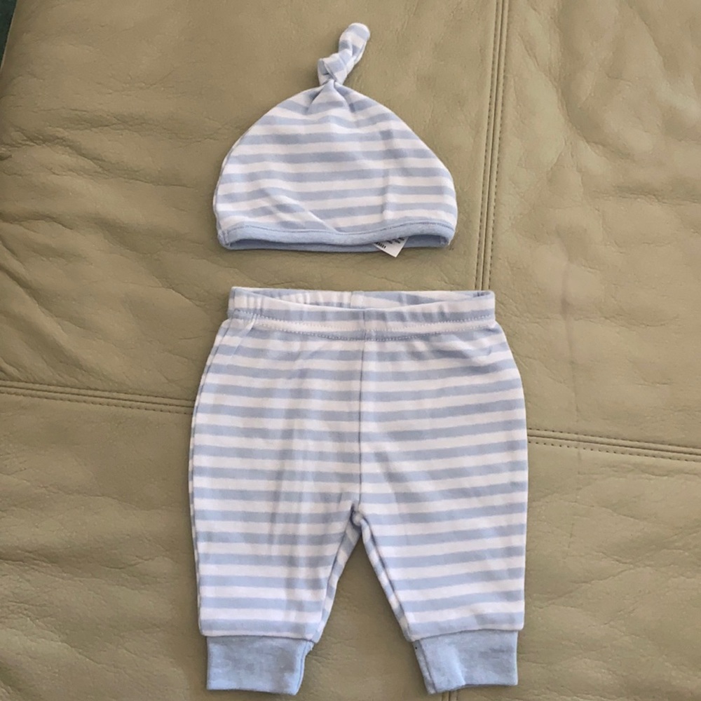 Matching hat and pants